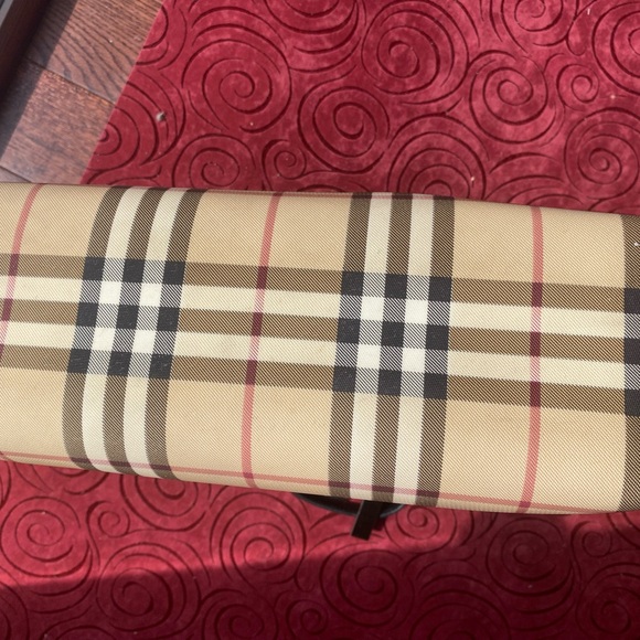 Authentic Burberry Beige House Check/Nova PVC Canvas and Leather Tote Bag - Picture 13 of 16